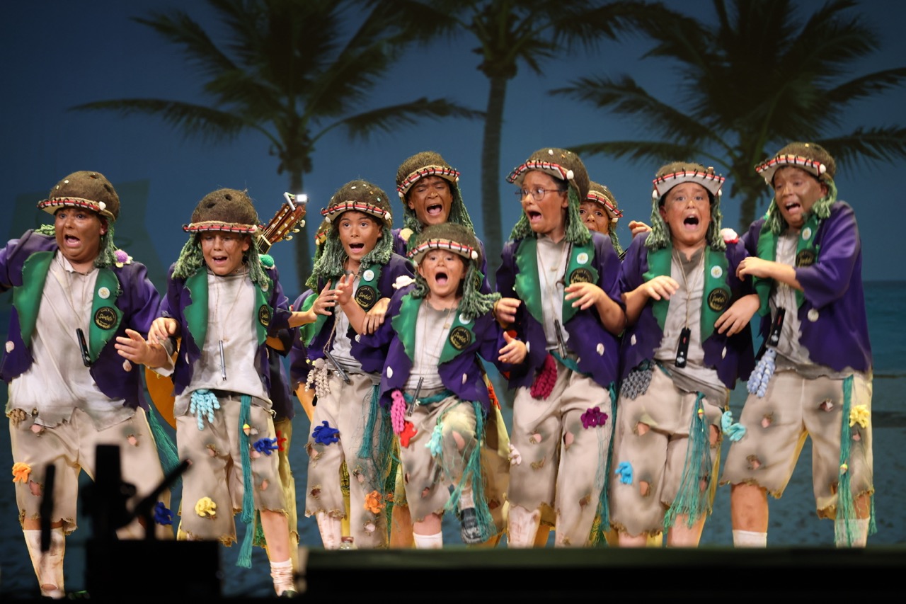 Chirigota infantil, La chirigota de la Isla - Final