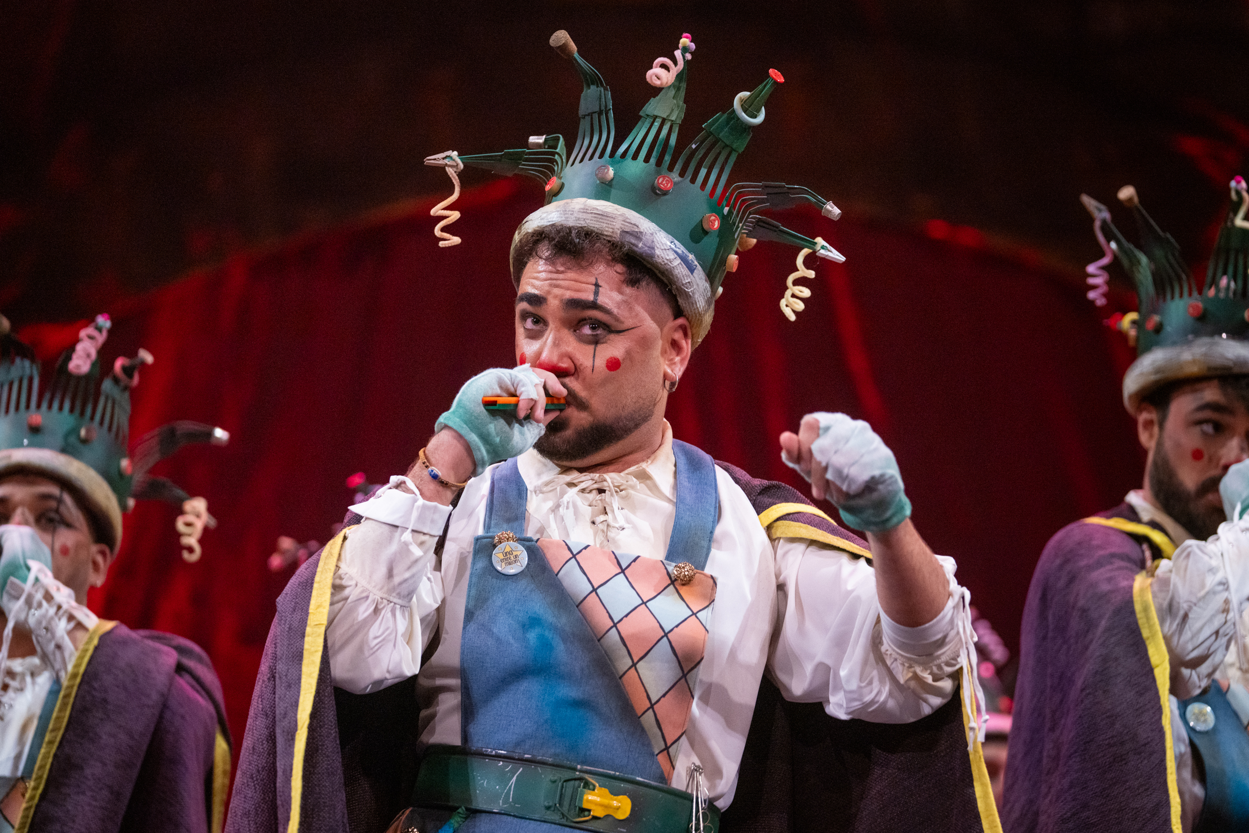 Comparsa, Los del escondite -Preliminares