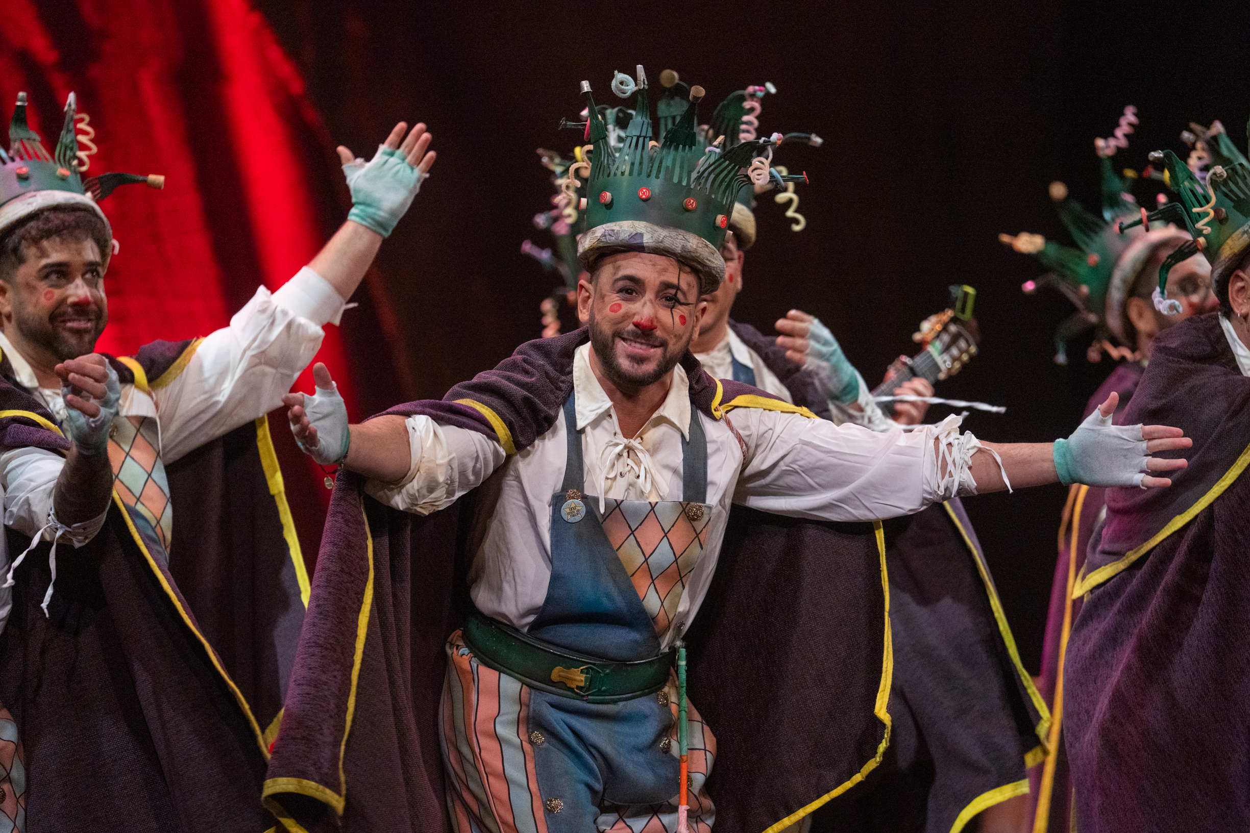 Comparsa, Los del escondite -Preliminares