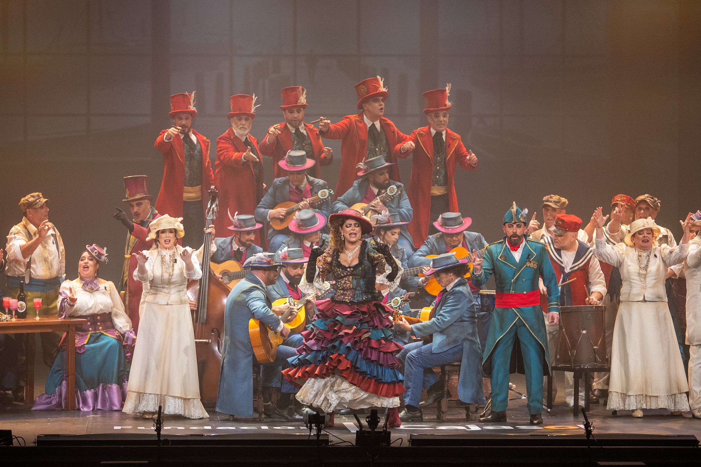 Coro, Café Puerto América - Preliminares