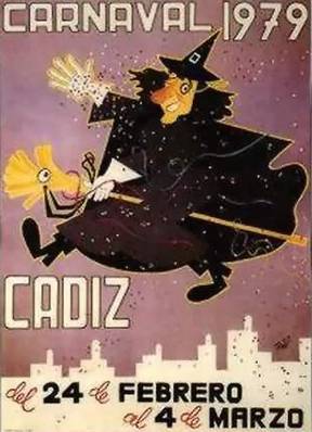 cartel Cartel carnaval de cádiz 1979