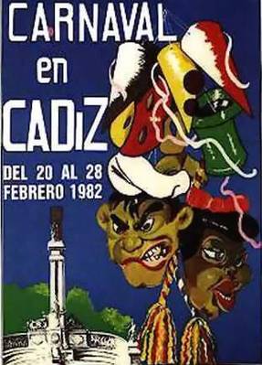cartel Cartel carnaval de cádiz 1982