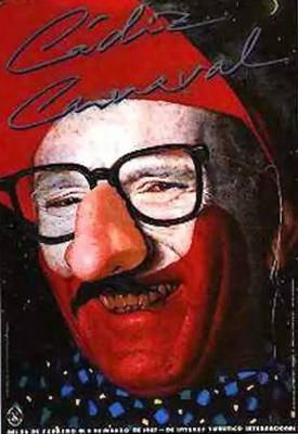 cartel Cartel carnaval de cádiz 1987
