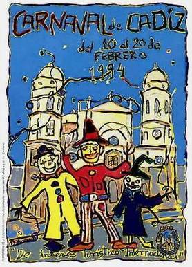 cartel Cartel carnaval de cádiz 1994