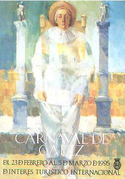 cartel Cartel carnaval de cádiz 1995