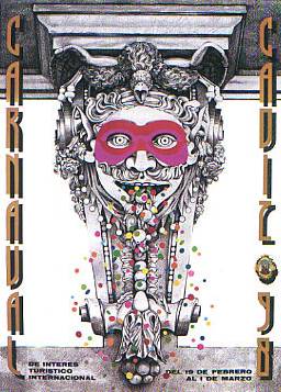 cartel Cartel carnaval de cádiz 1998
