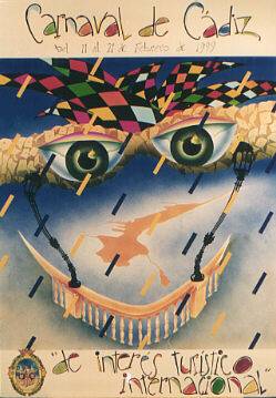 cartel Cartel carnaval de cádiz 1999