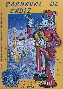 cartel Cartel carnaval de cádiz 2000