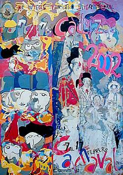 cartel Cartel carnaval de cádiz 2002