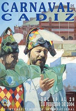 cartel Cartel carnaval de cádiz 2004