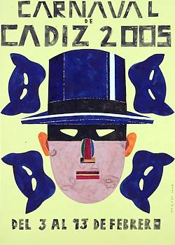 cartel Cartel carnaval de cádiz 2005