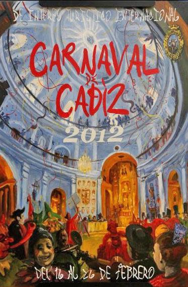 cartel Cartel carnaval de cádiz 2012