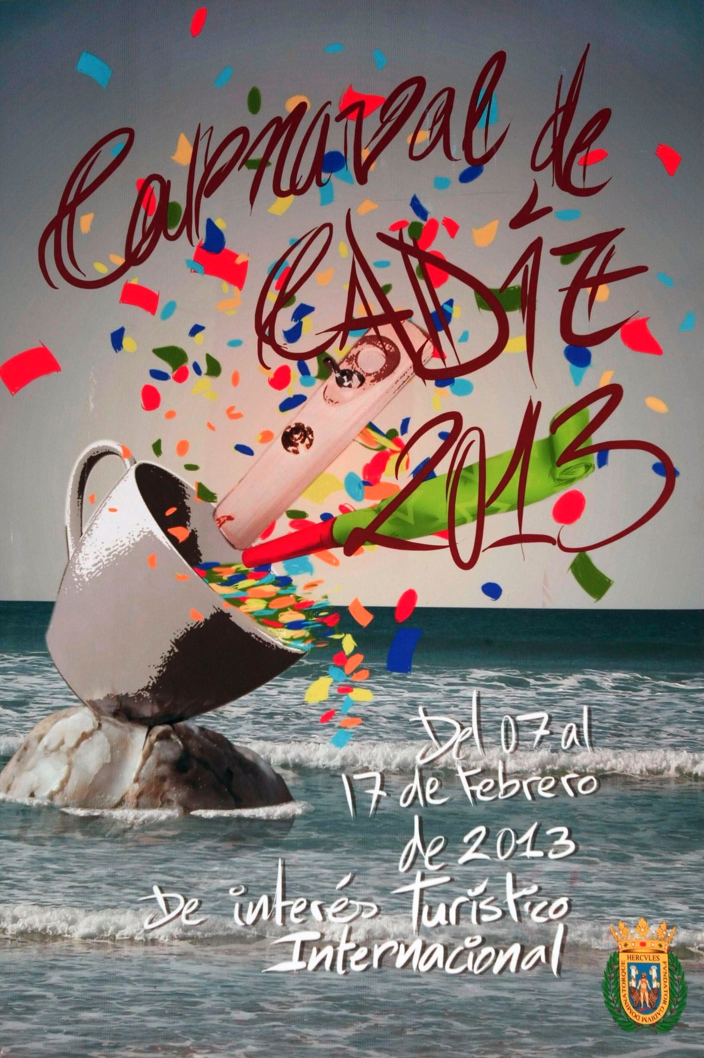 cartel Cartel carnaval de cádiz 2013