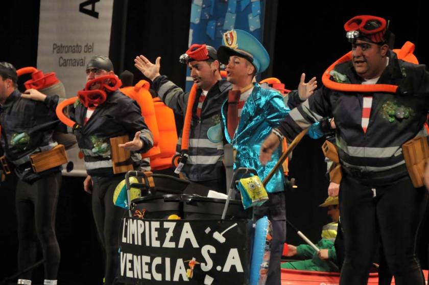 Los barrenderos de venecia