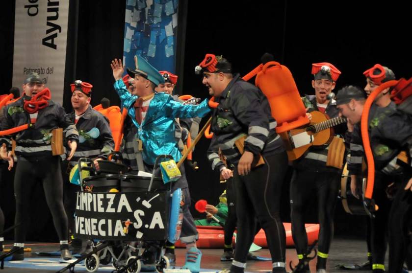 Los barrenderos de venecia