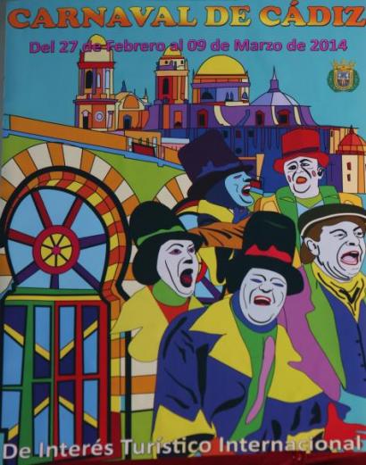 cartel Cartel carnaval de cádiz 2014