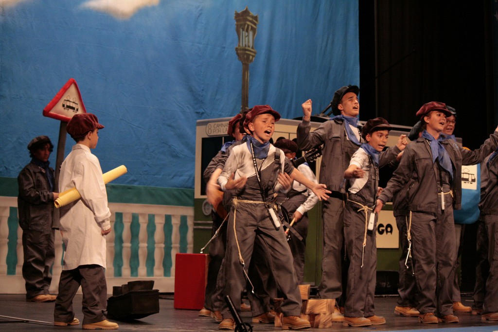 Caminando por la vía