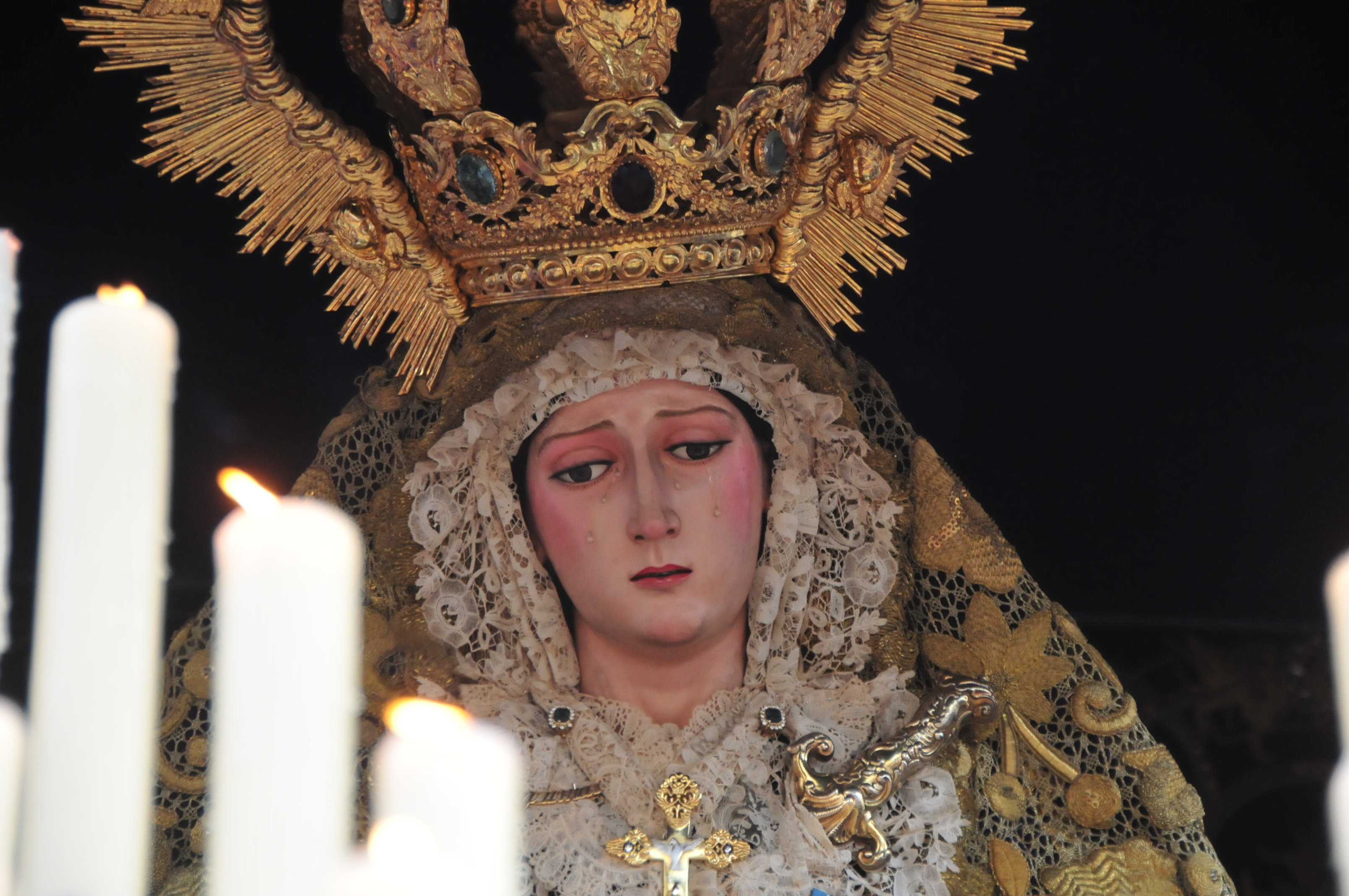 El "aguador" no teme a las lágrimas de san pedro