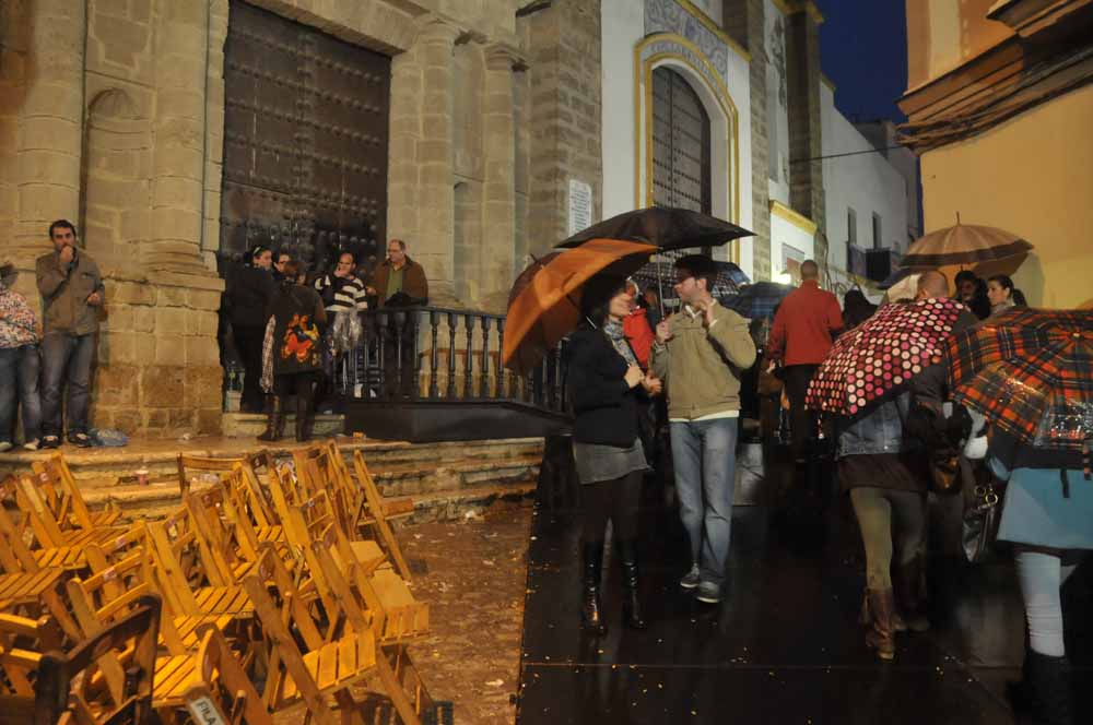 La junta de gobierno de la hermandad del nazareno decidió no procesionar tampoco este año y el barrio de santa maría se quedó huérfana de sus veneradas imágenes