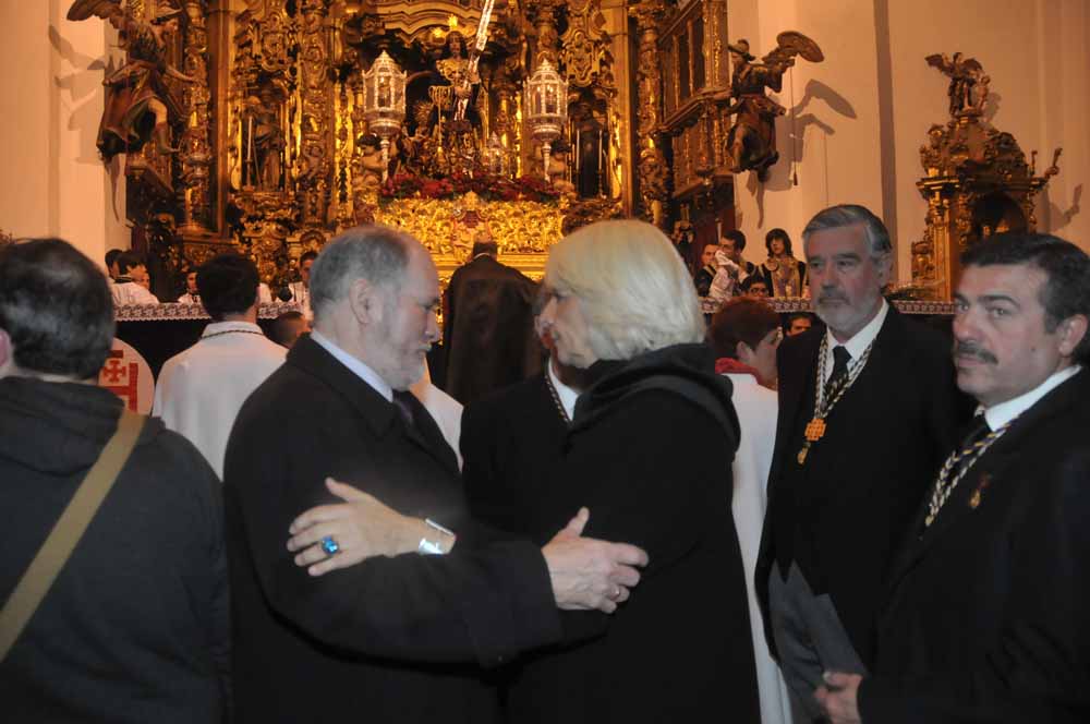 La junta de gobierno de la hermandad del nazareno decidió no procesionar tampoco este año y el barrio de santa maría se quedó huérfana de sus veneradas imágenes
