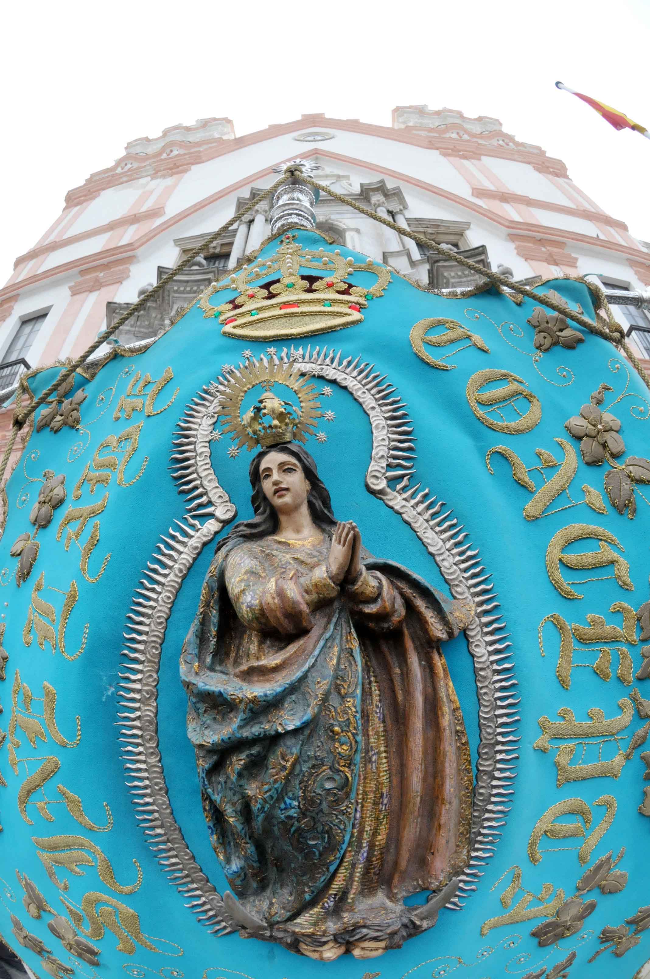 Simpecado de la virgen del patrocinio Simpecado de la virgen del patrocinio