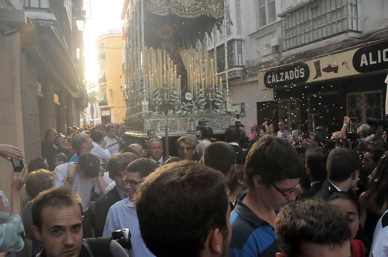 Servitas-procesión de la virgen de los dolores