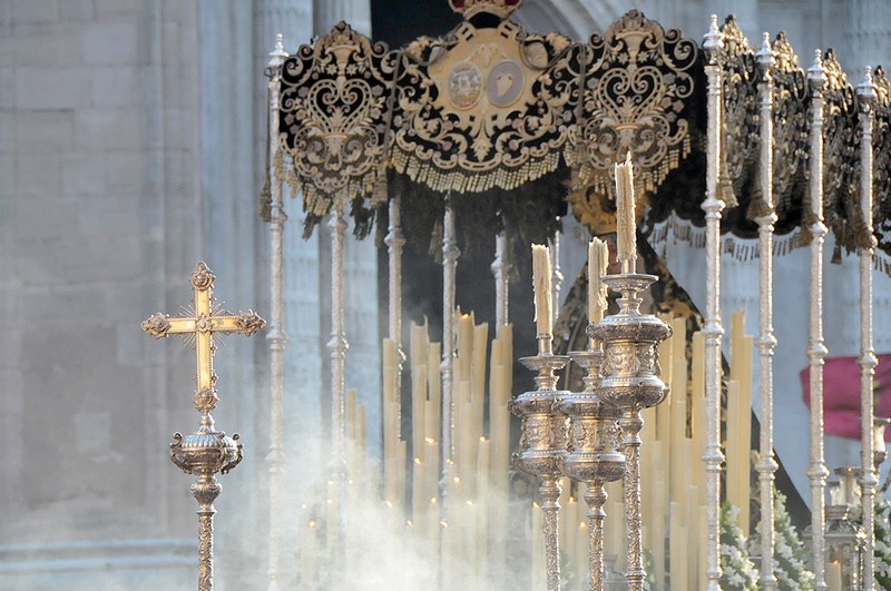 Servitas-procesión de la virgen de los dolores