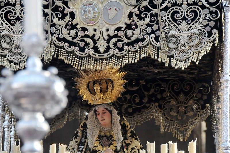 Servitas-procesión de la virgen de los dolores