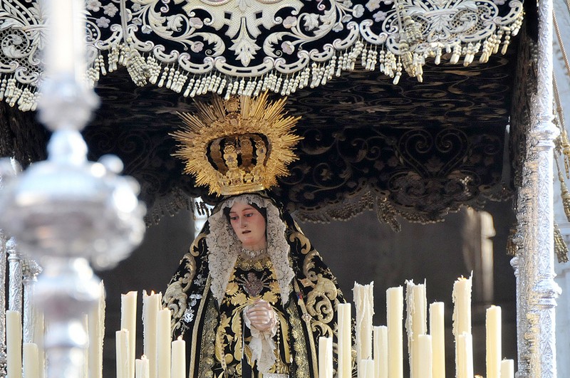 Servitas-procesión de la virgen de los dolores