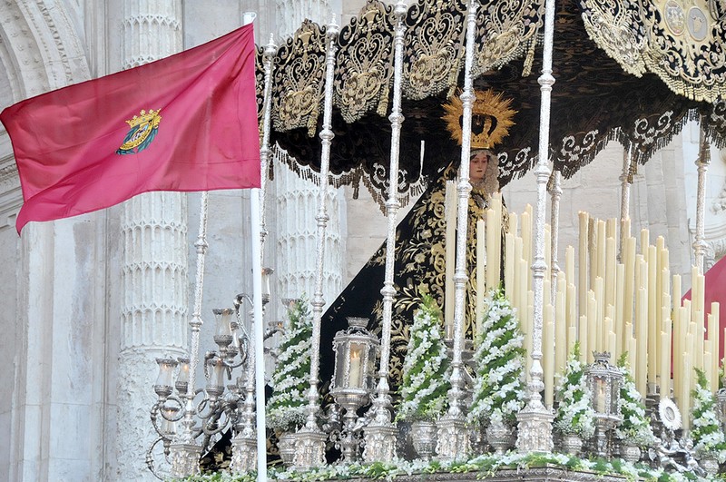 Servitas-procesión de la virgen de los dolores