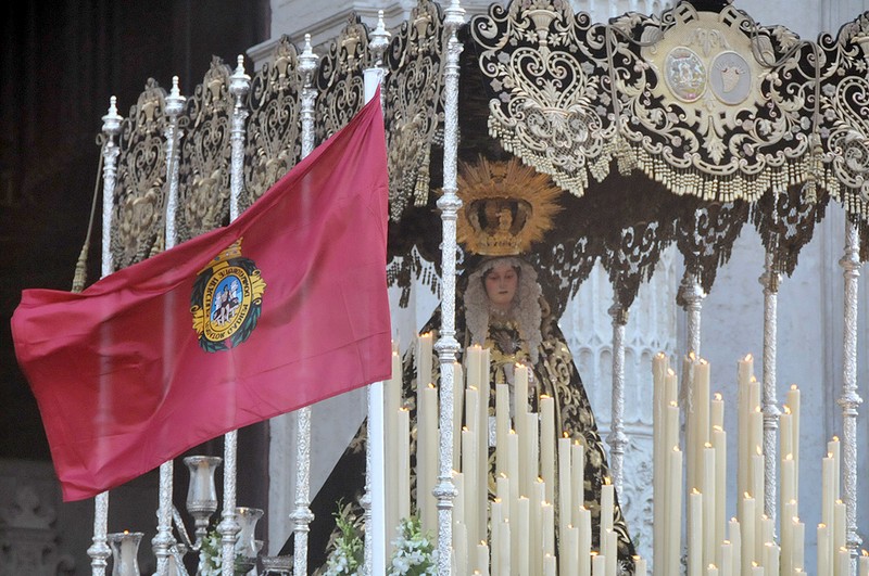 Servitas-procesión de la virgen de los dolores