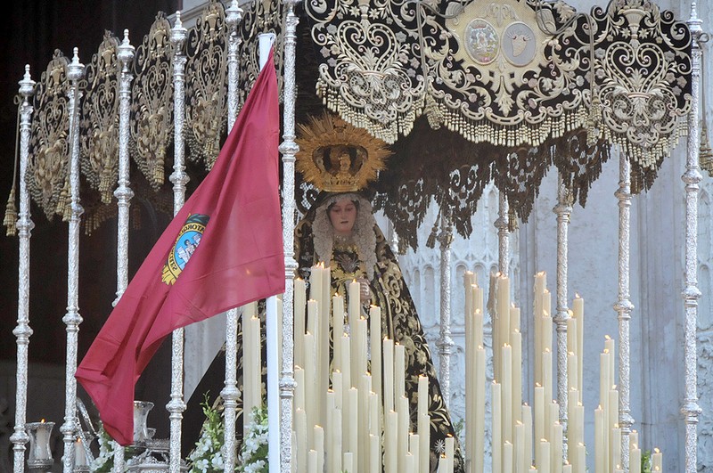 Servitas-procesión de la virgen de los dolores