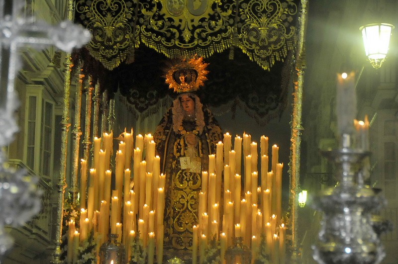 Servitas-procesión de la virgen de los dolores