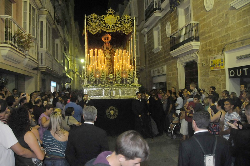 Servitas-procesión de la virgen de los dolores