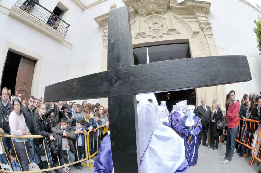 Nazareno del amor-salida procesional 2012