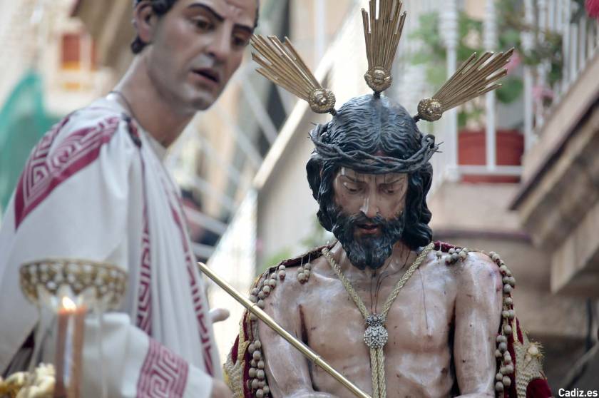 Ecce homo-salida procesional 2014