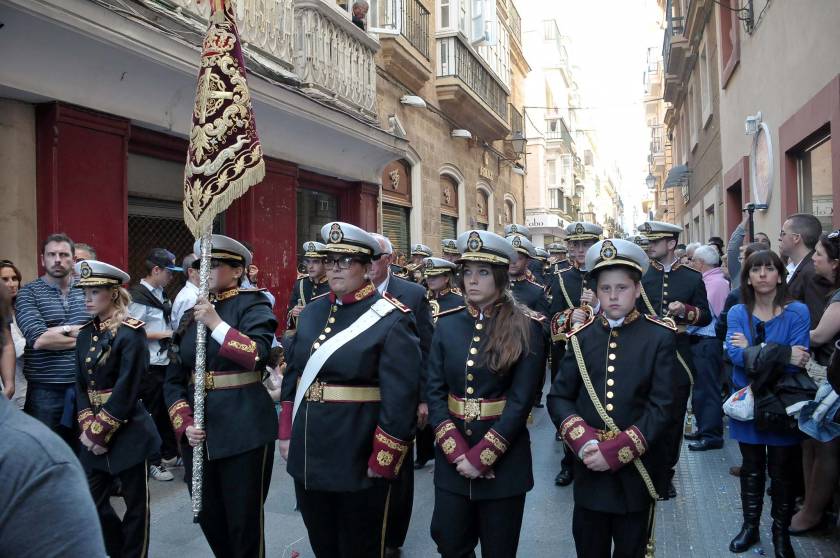 Humildad y paciencia-salida procesional 2014