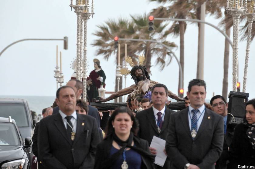 Las aguas-traslado y via crucis 2014