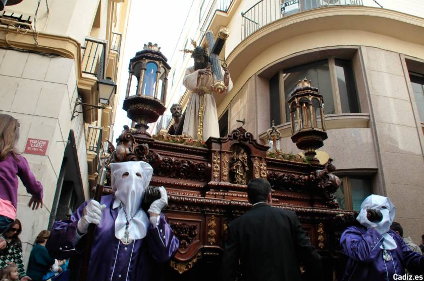 Nazareno del amor-salida procesional 2014