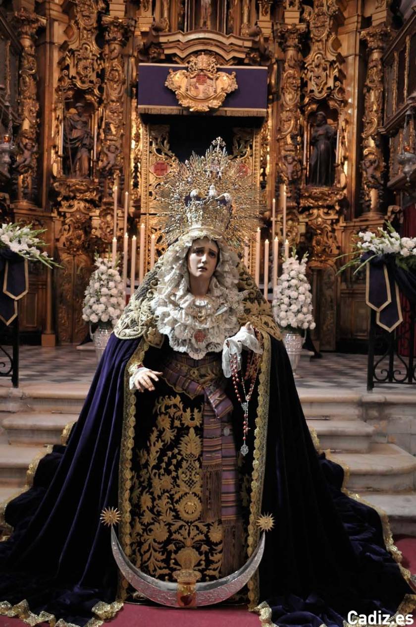 Nazareno-besamanos virgen de los dolores 2014