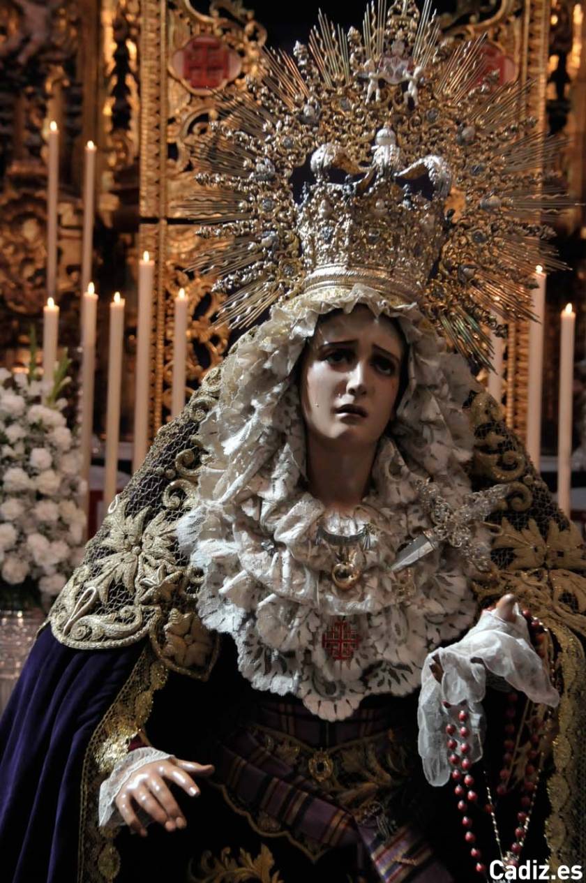 Nazareno-besamanos virgen de los dolores 2014