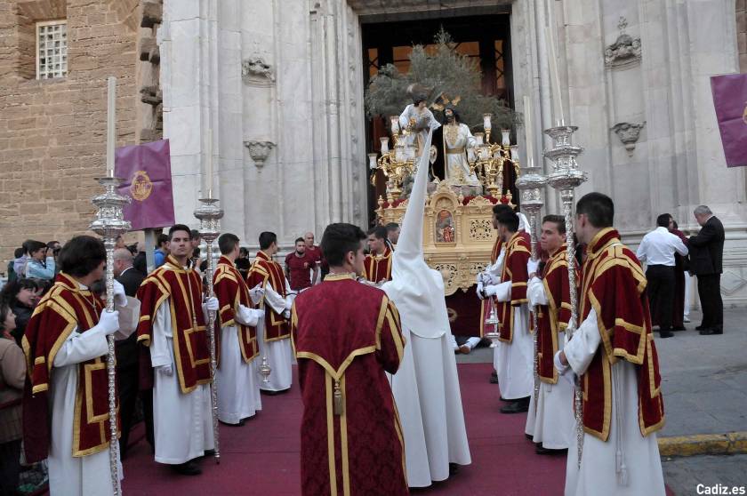 Oración en el huerto-salida procesional 2014