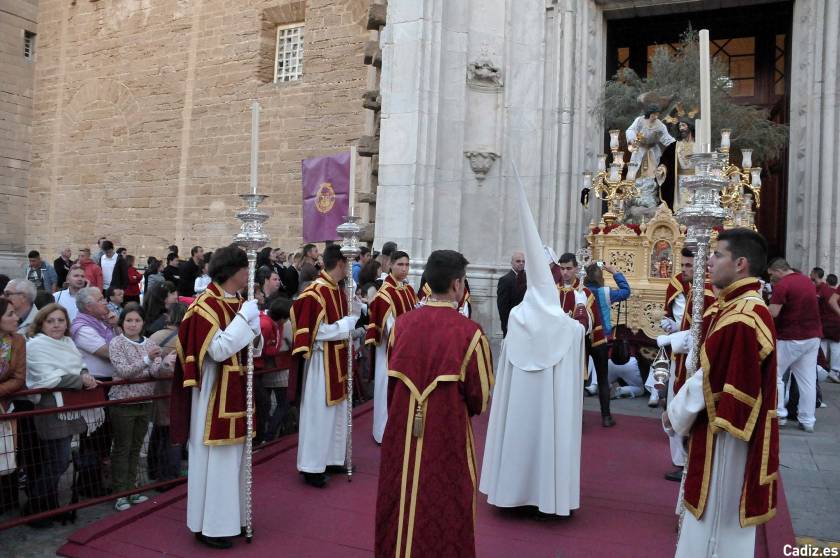 Oración en el huerto-salida procesional 2014