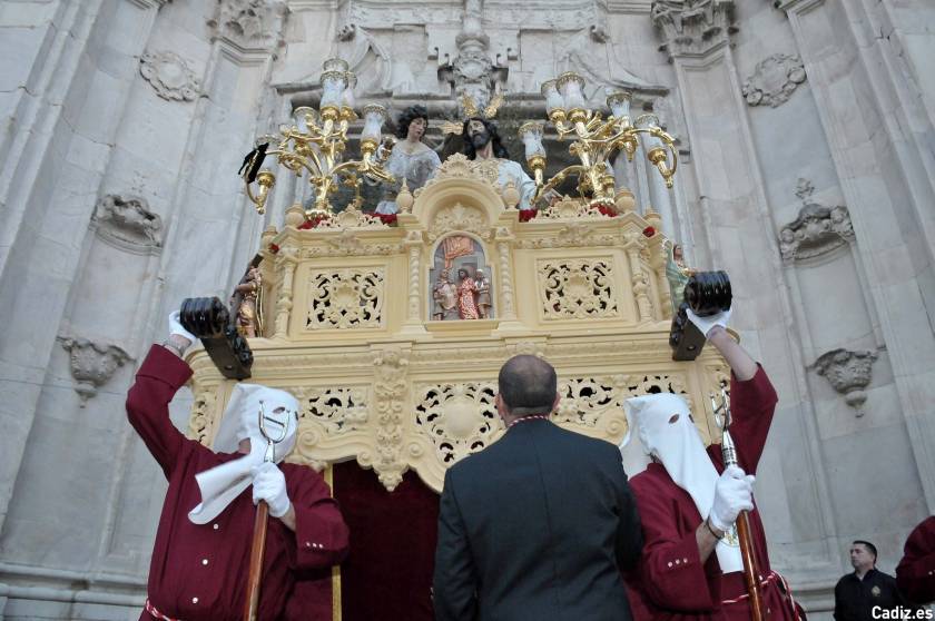 Oración en el huerto-salida procesional 2014