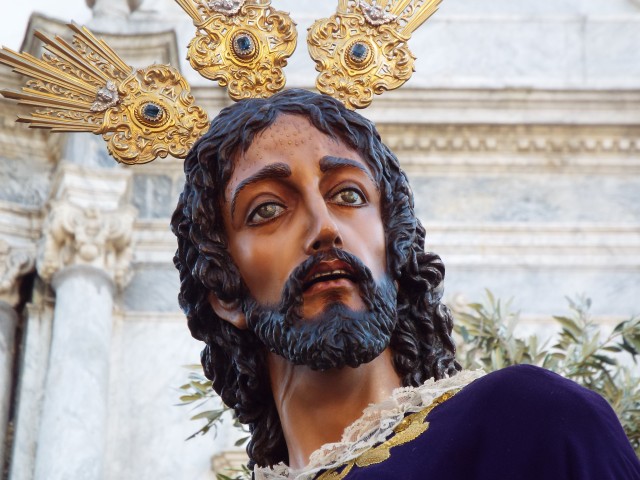 Cristo muere por primera vez en cádiz el lunes santo