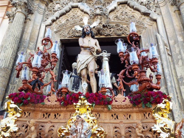 Lágrimas por los azotes a jesús en san antonio