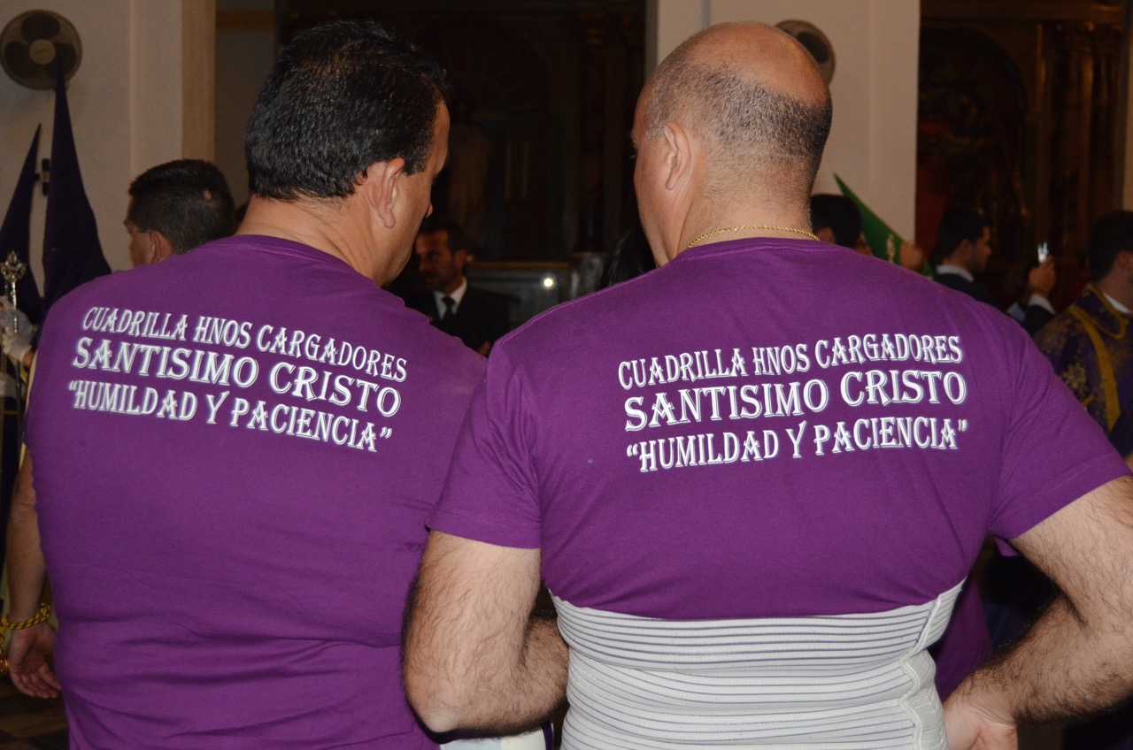 Humildad y paciencia - salida procesional 2015