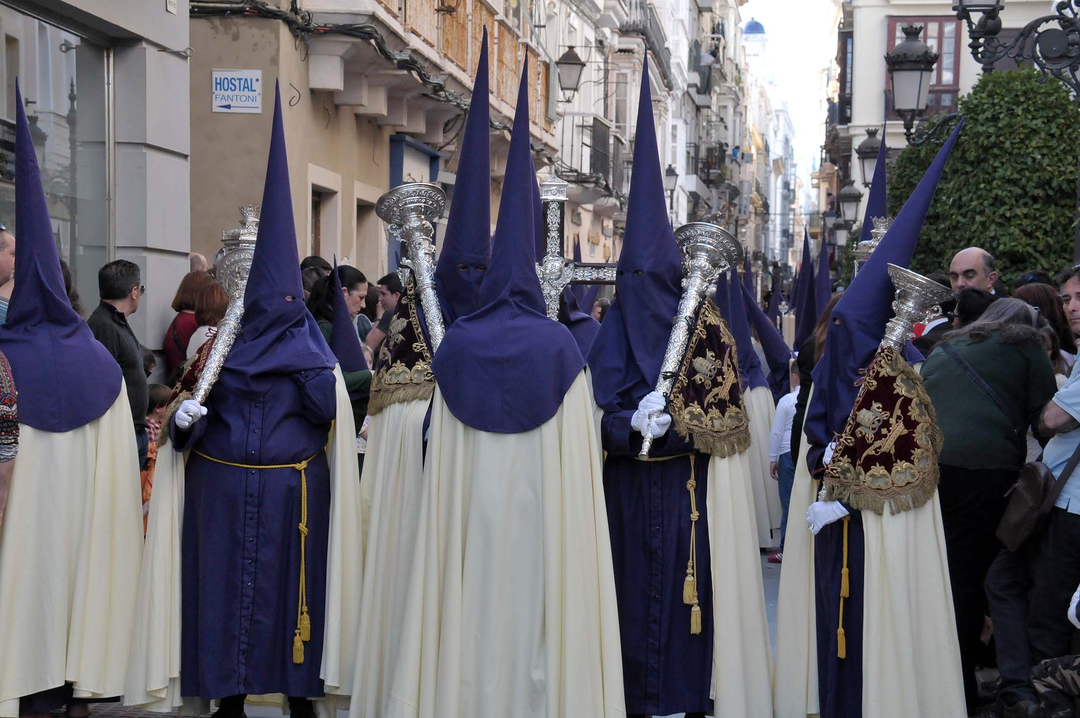 Cortejo de la cofradía de humildad y paciencia