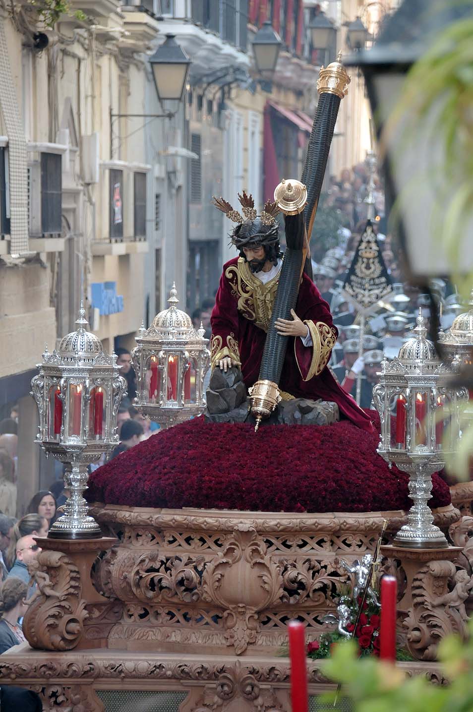 Paso de misterio de jesús caído