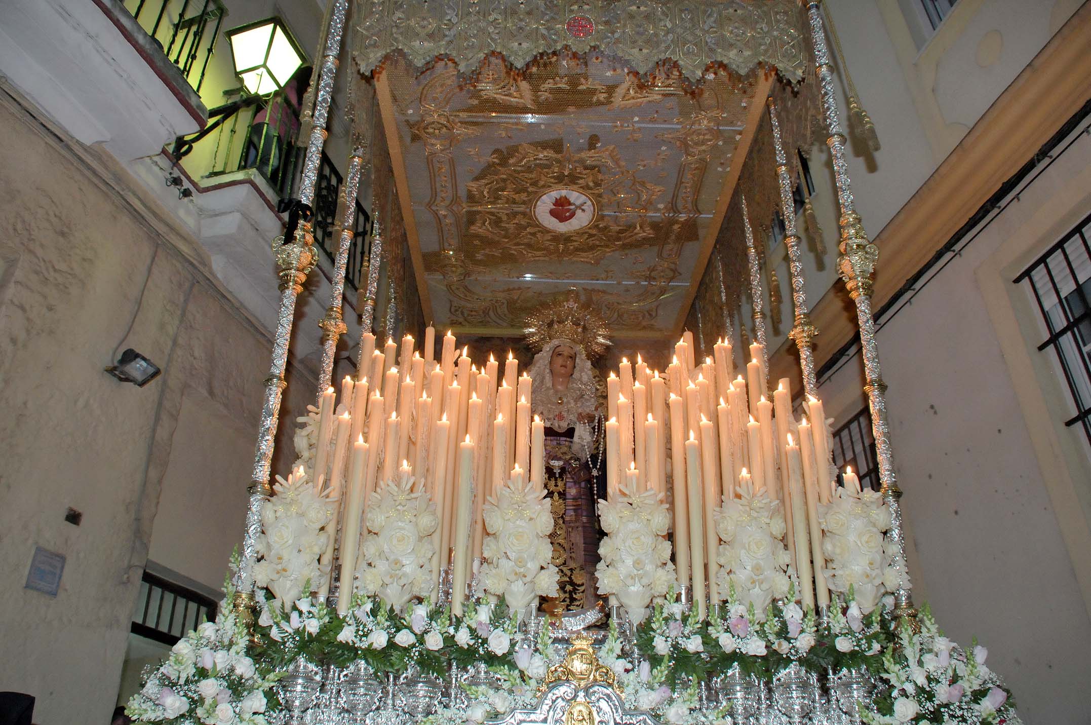 Restauración del paso de palio de nuestra señora de los dolores